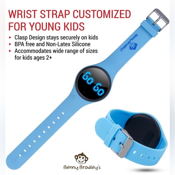 Water Resistant Musical Vibration Interval Reminder Potty Training Watch for Kid - Picture 13 of 13